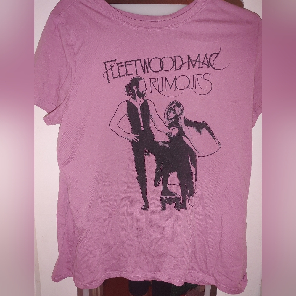 Torrid Pink Graphic Tee - Fleetwood Mac Design